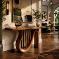 Selene Rounded Foyer Console Table - Design 456 - main view