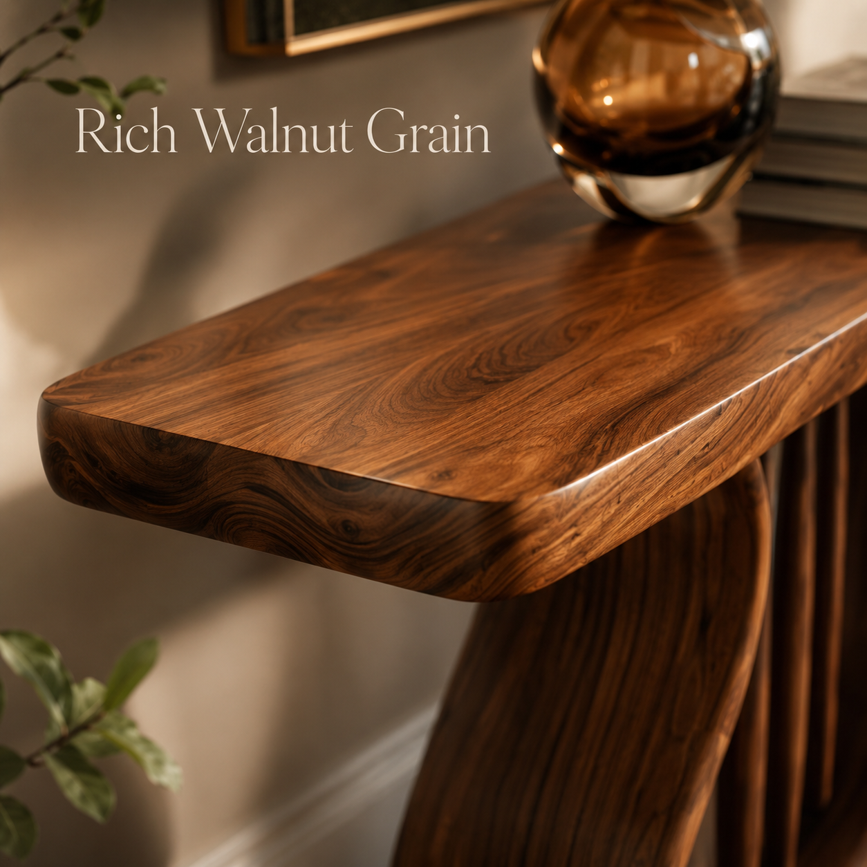 Selene Rounded Foyer Console Table - Design 456 - product image 05