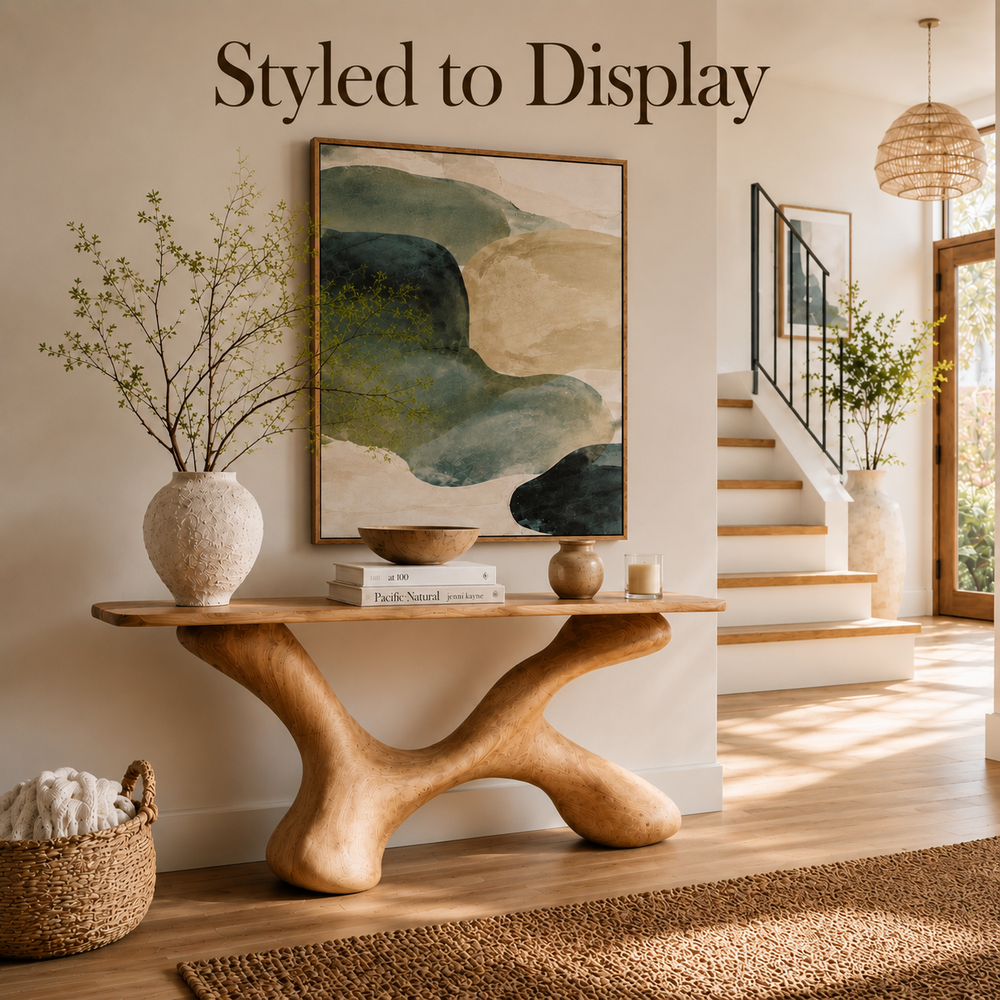 Mira Flow Wood Console Table - Design 458 - product image 07