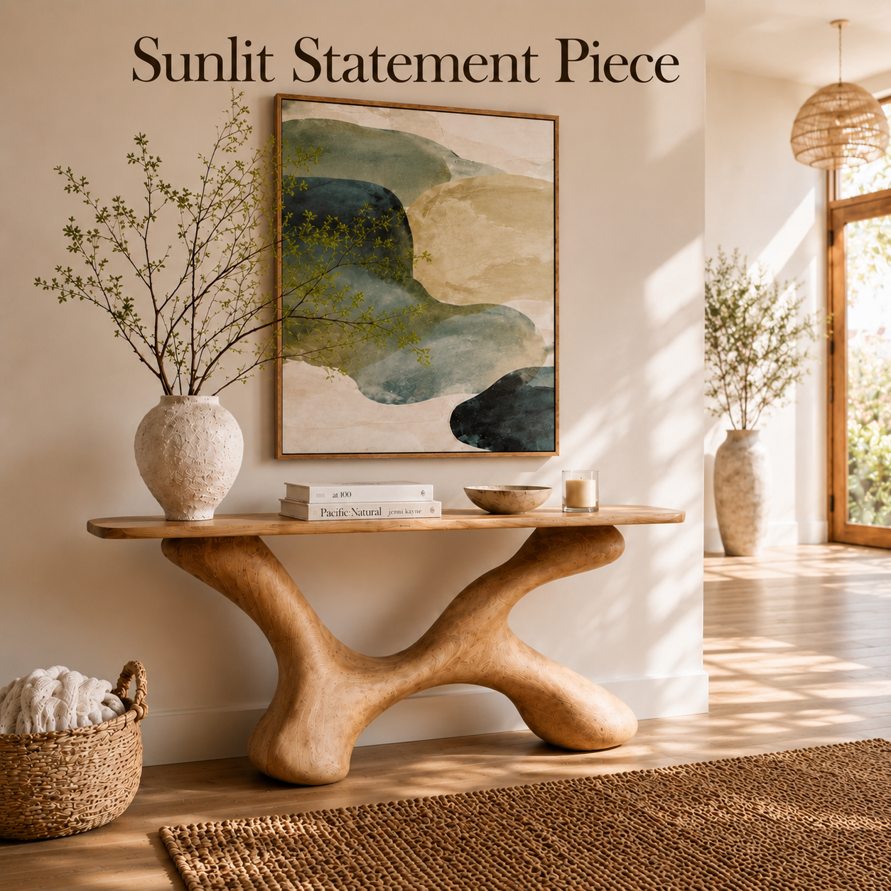 Mira Flow Wood Console Table - Design 458 - product image 11