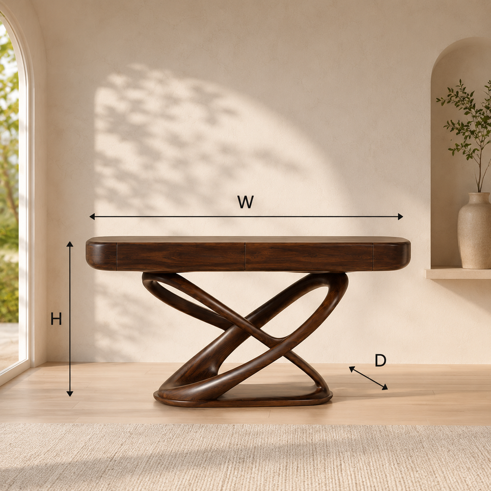 Talia Soft Edge Console Table - Design 459 - product image 09