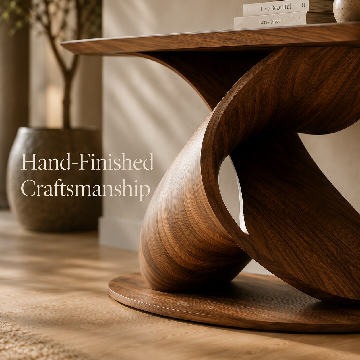 Celine Warm Modern Console Table - Design 462 - product image 05