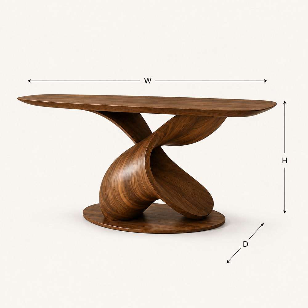 Celine Warm Modern Console Table - Design 462 - product image 08