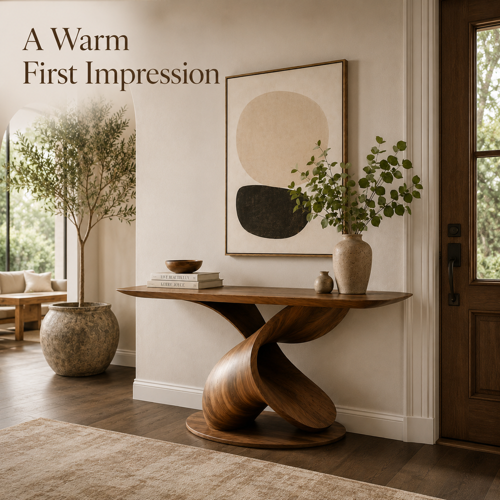 Celine Warm Modern Console Table - Design 462 - product image 09