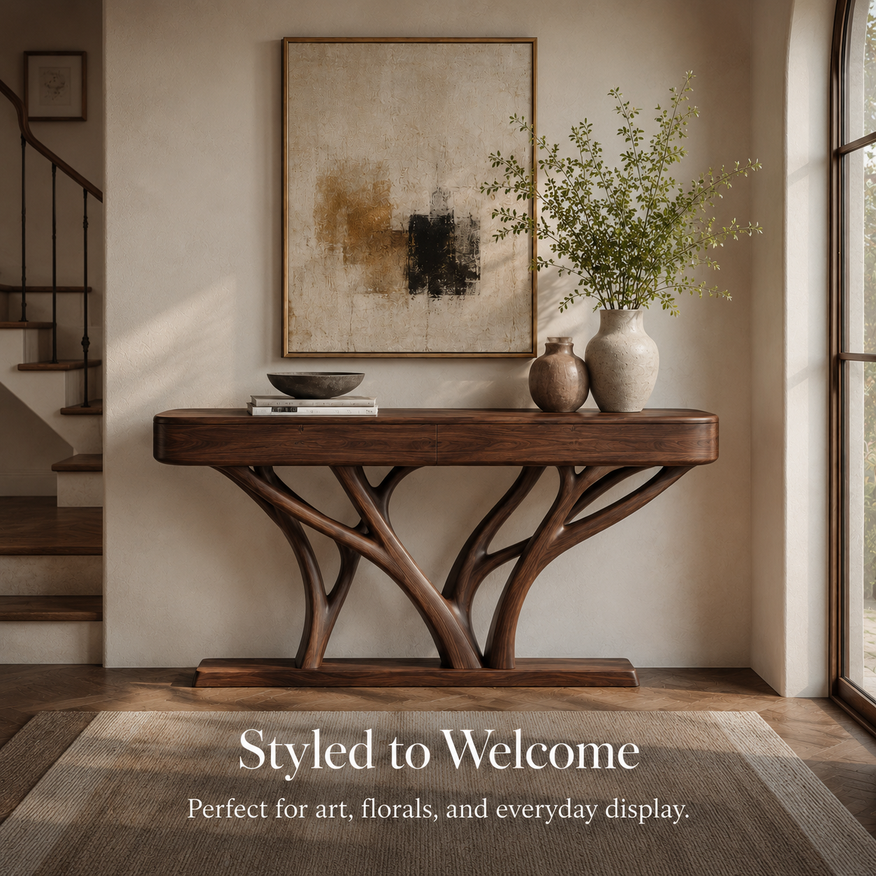 Aurelle Sculptural Console Table - Design 465 - product image 05
