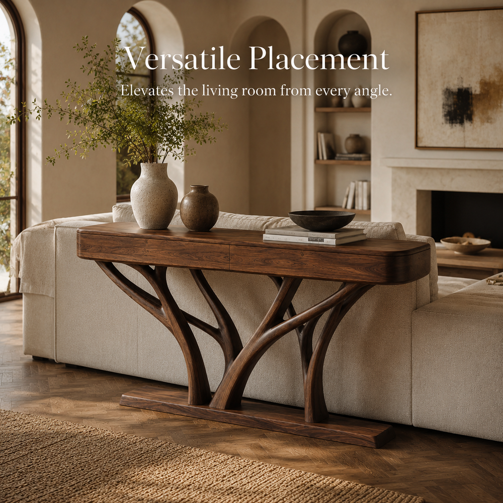 Aurelle Sculptural Console Table - Design 465 - product image 06