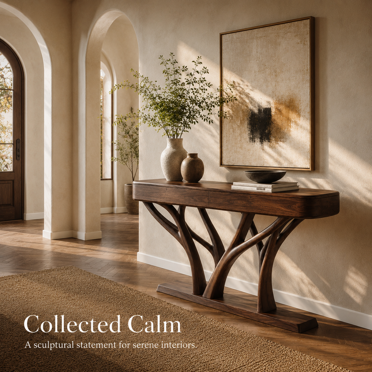 Aurelle Sculptural Console Table - Design 465 - product image 07