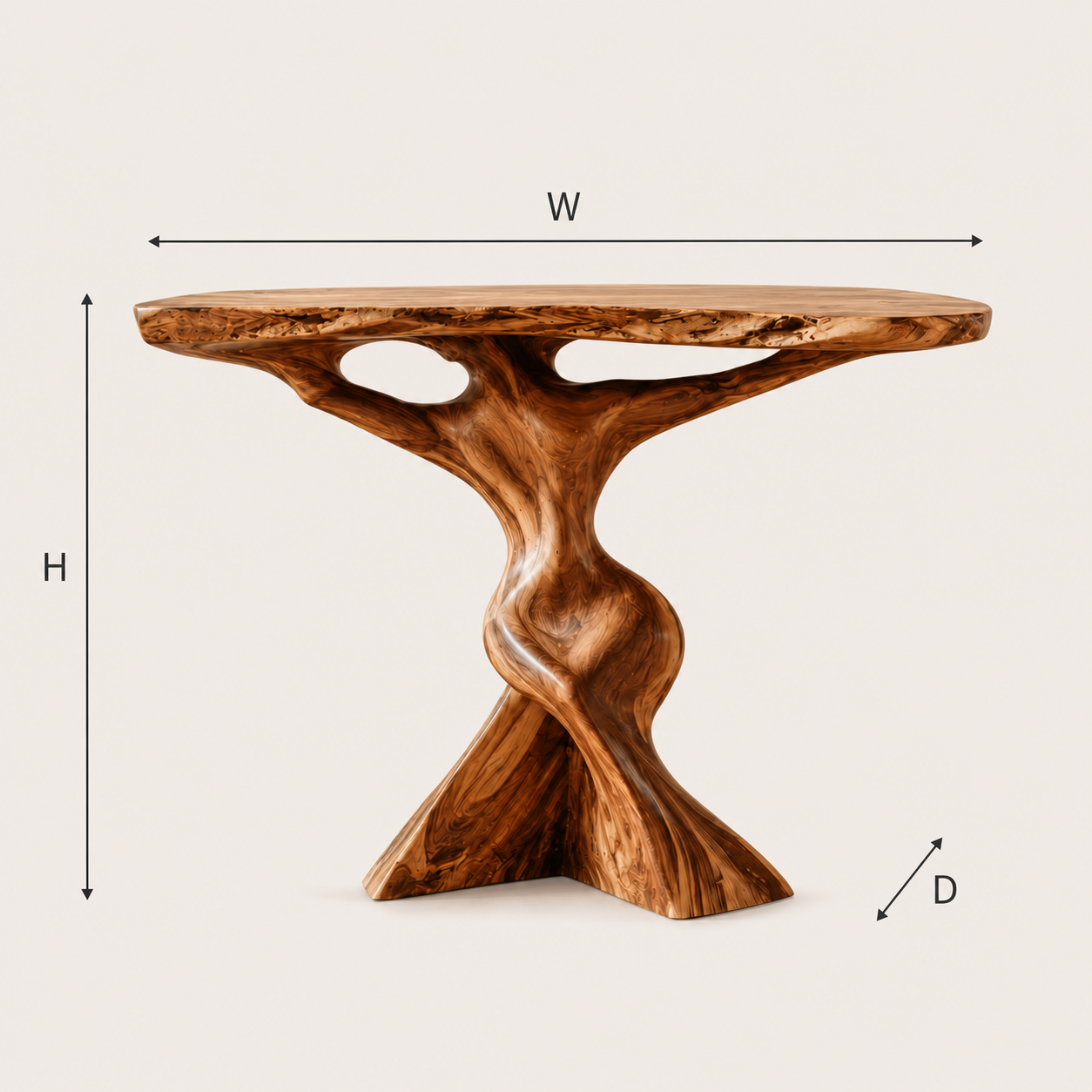Caldera Organic Hall Console Table - Design 467 - product image 11
