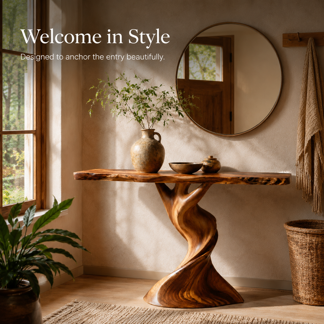 Veyra Soft Curve Console Table - Design 470 - product image 09