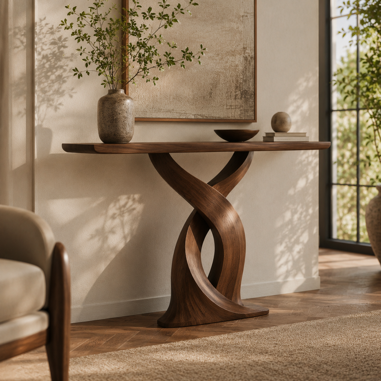 Nolan Arc Entry Console Table - Design 471 - main view