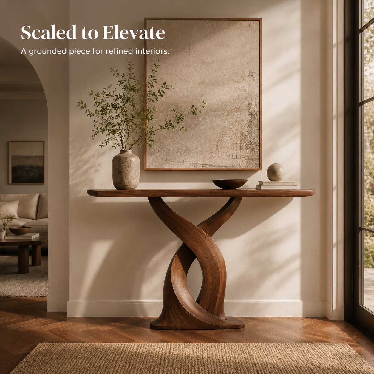 Nolan Arc Entry Console Table - Design 471 - product image 04
