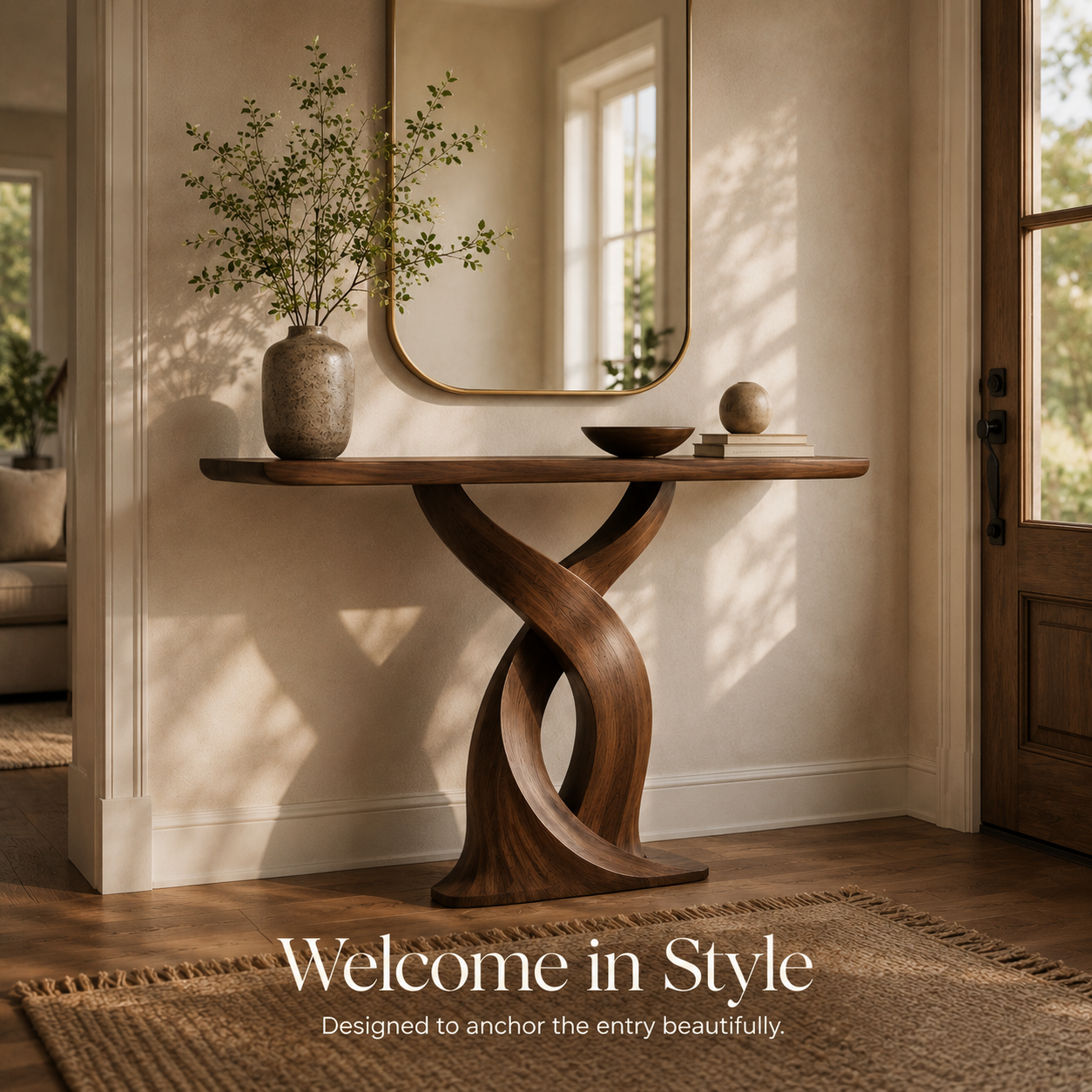 Nolan Arc Entry Console Table - Design 471 - product image 09