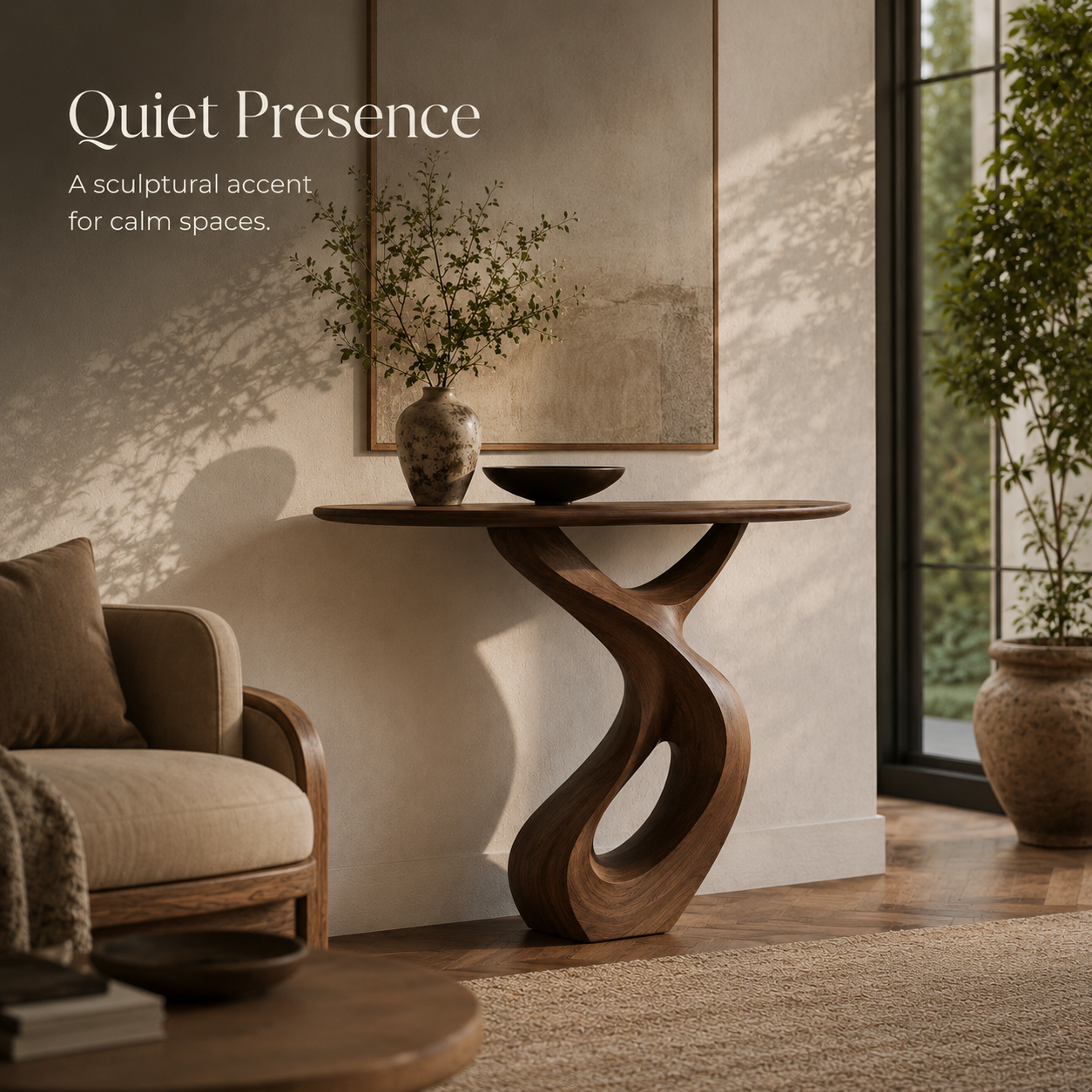 Rowan Hollow Form Console Table - Design 473 - product image 05
