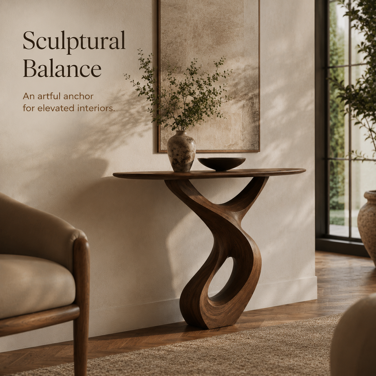 Rowan Hollow Form Console Table - Design 473 - product image 10