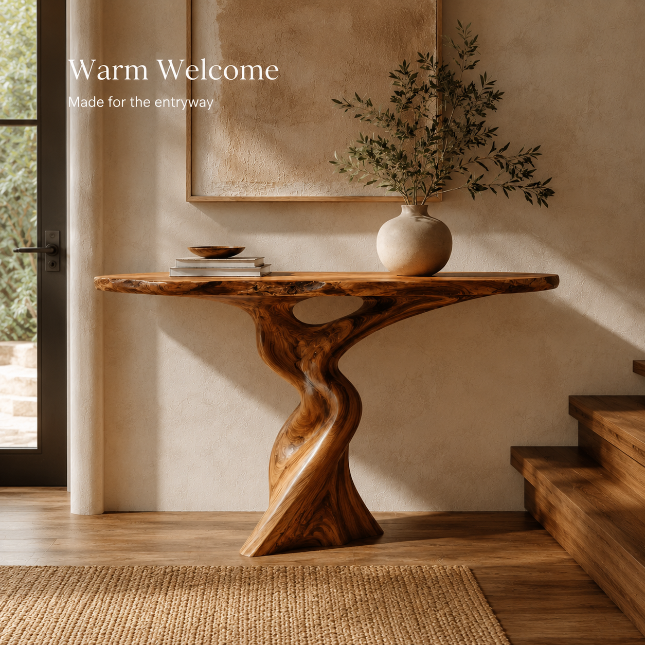 Brielle Sculpted Hall Console Table - Design 474 - product image 08