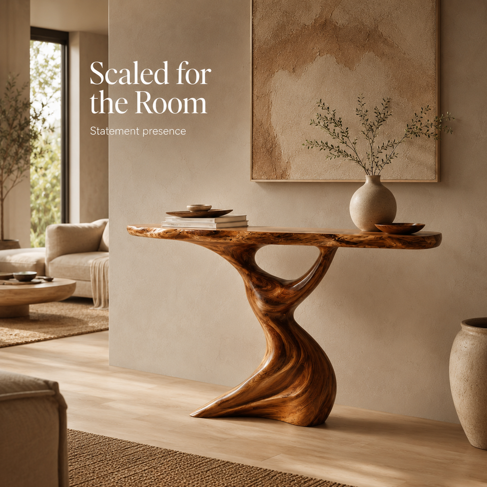 Orin Organic Modern Console Table - Design 475 - product image 03
