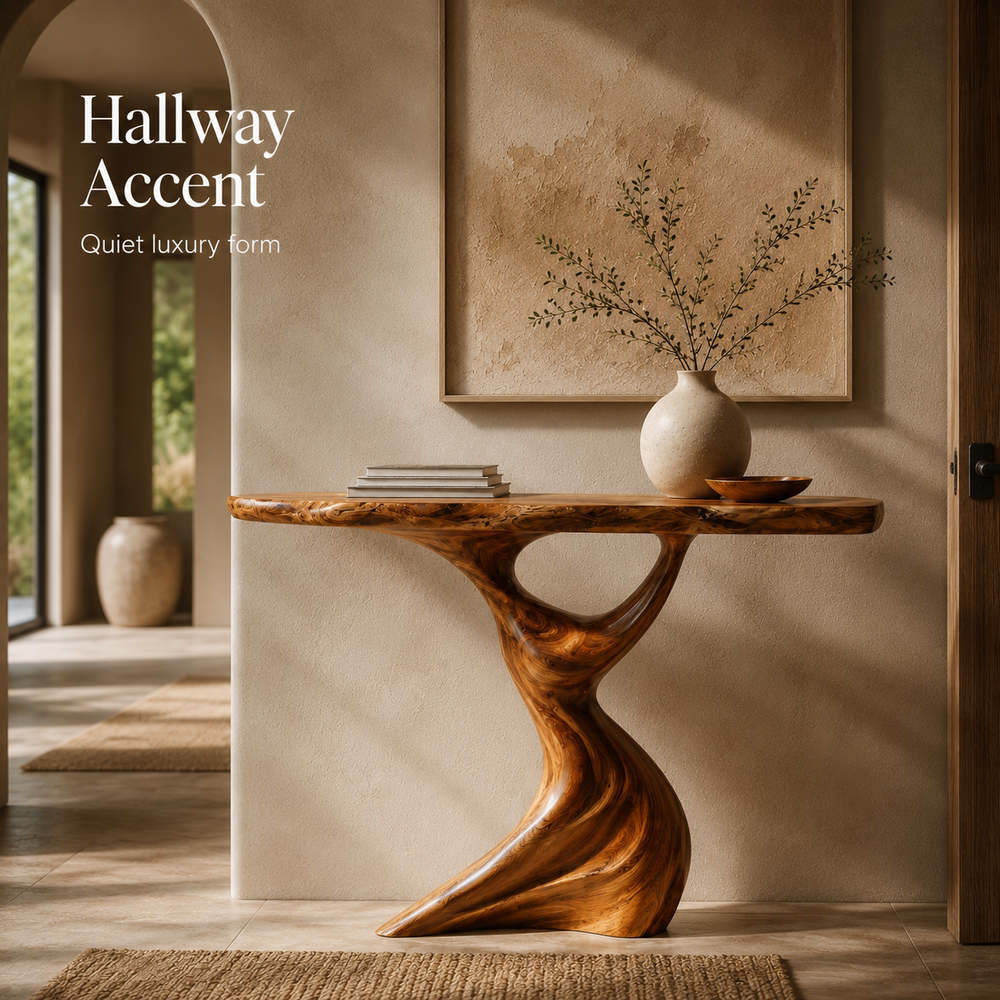 Orin Organic Modern Console Table - Design 475 - product image 09