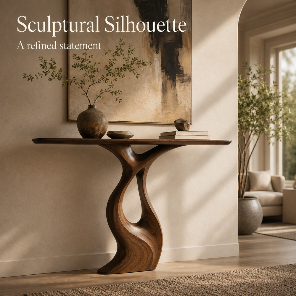 Mira Flow Wood Console Table - Design 478 - product image 02