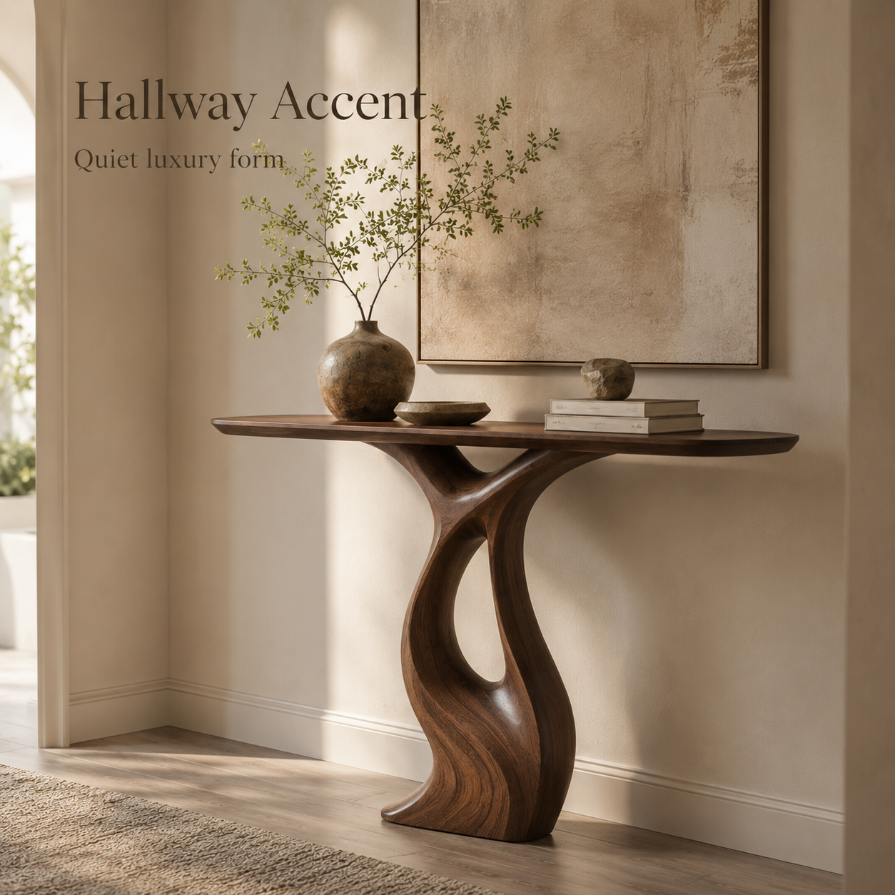 Mira Flow Wood Console Table - Design 478 - product image 03