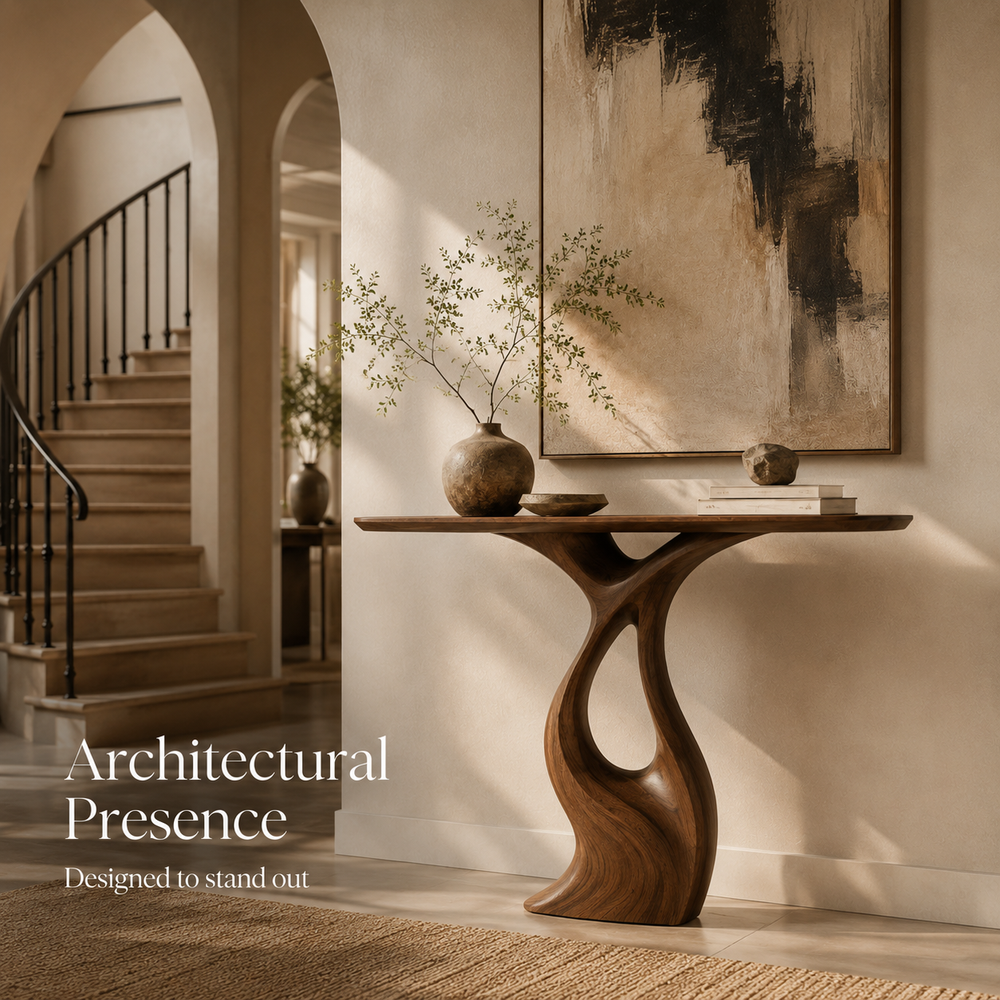 Mira Flow Wood Console Table - Design 478 - product image 06