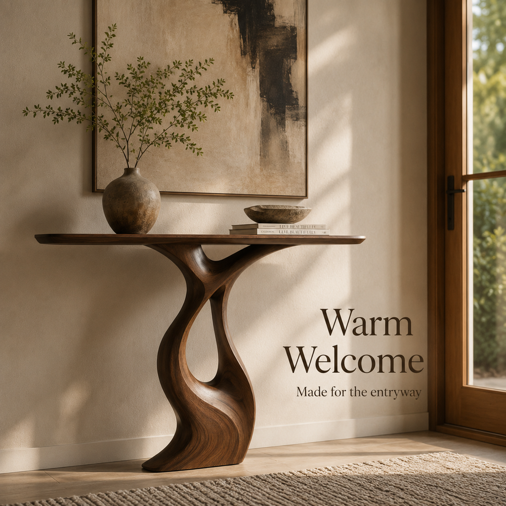 Mira Flow Wood Console Table - Design 478 - product image 07