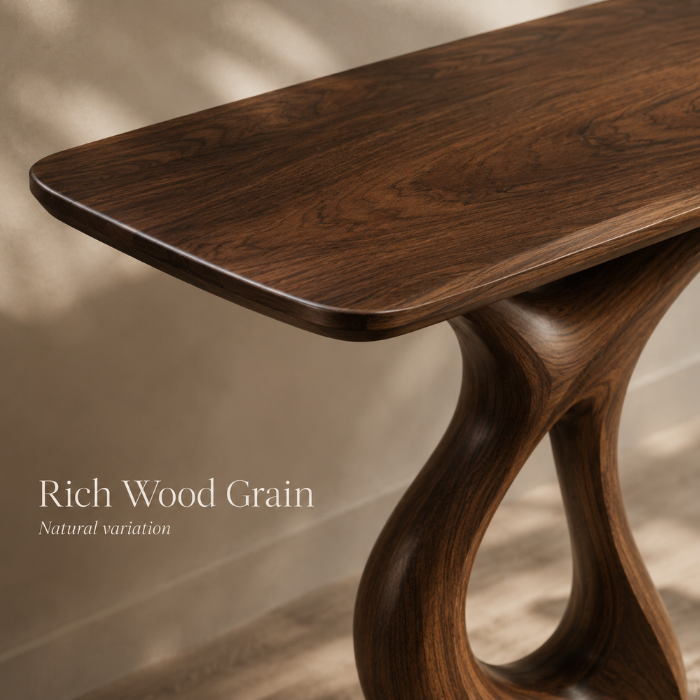 Mira Flow Wood Console Table - Design 478 - product image 08