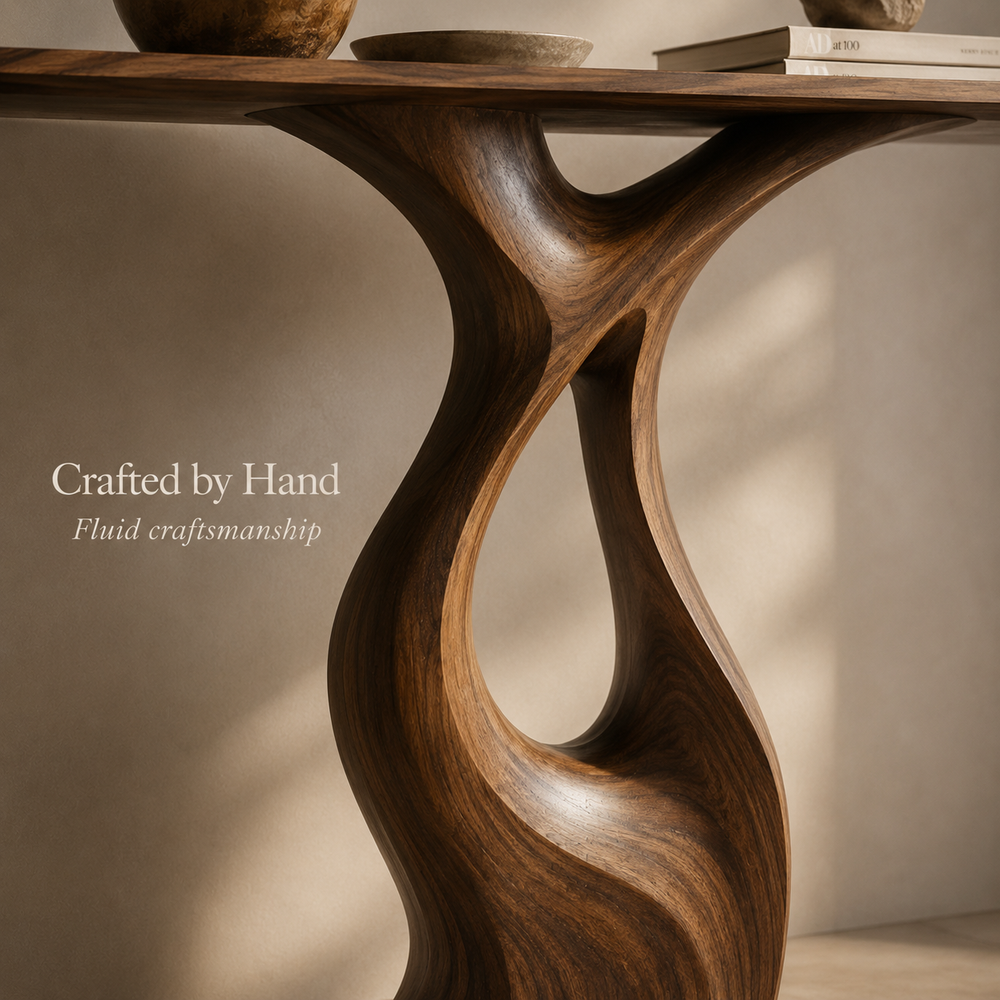 Mira Flow Wood Console Table - Design 478 - product image 09