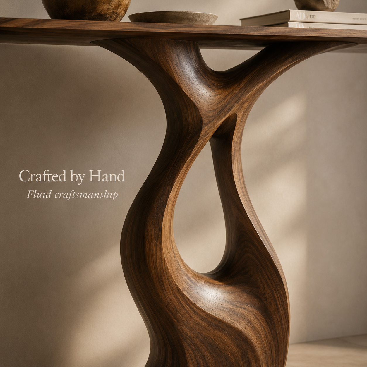Mira Flow Wood Console Table - Design 478 - product image 09