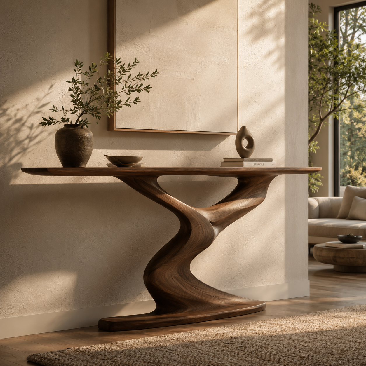 Talia Soft Edge Console Table - Design 479 - main view