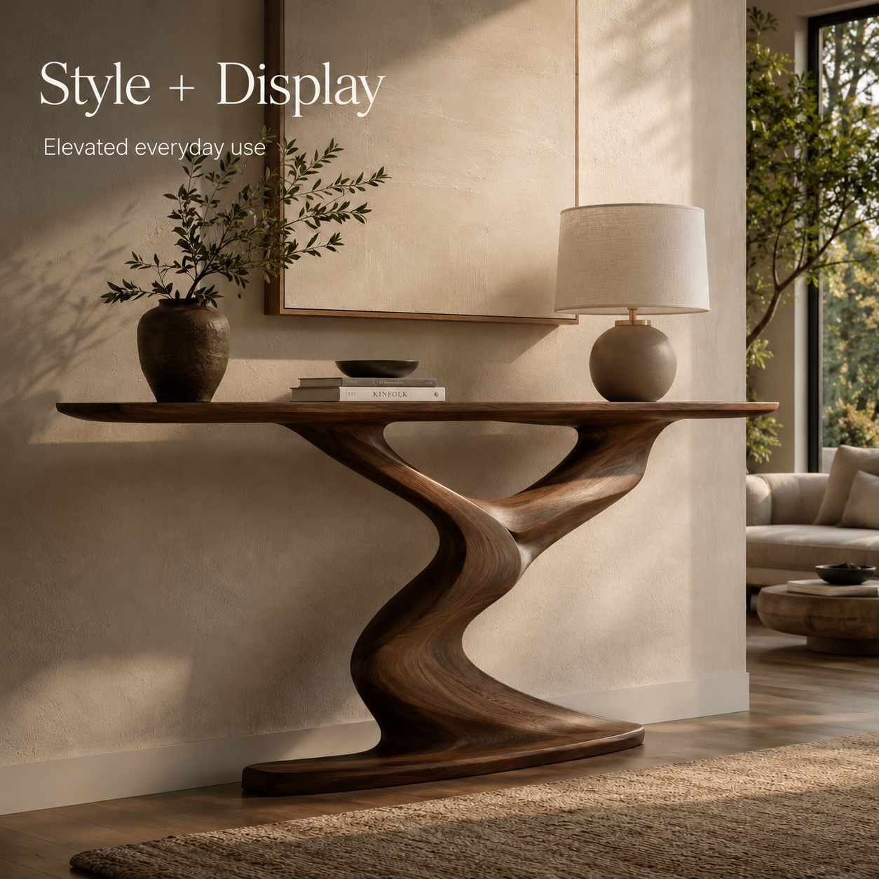 Talia Soft Edge Console Table - Design 479 - product image 06