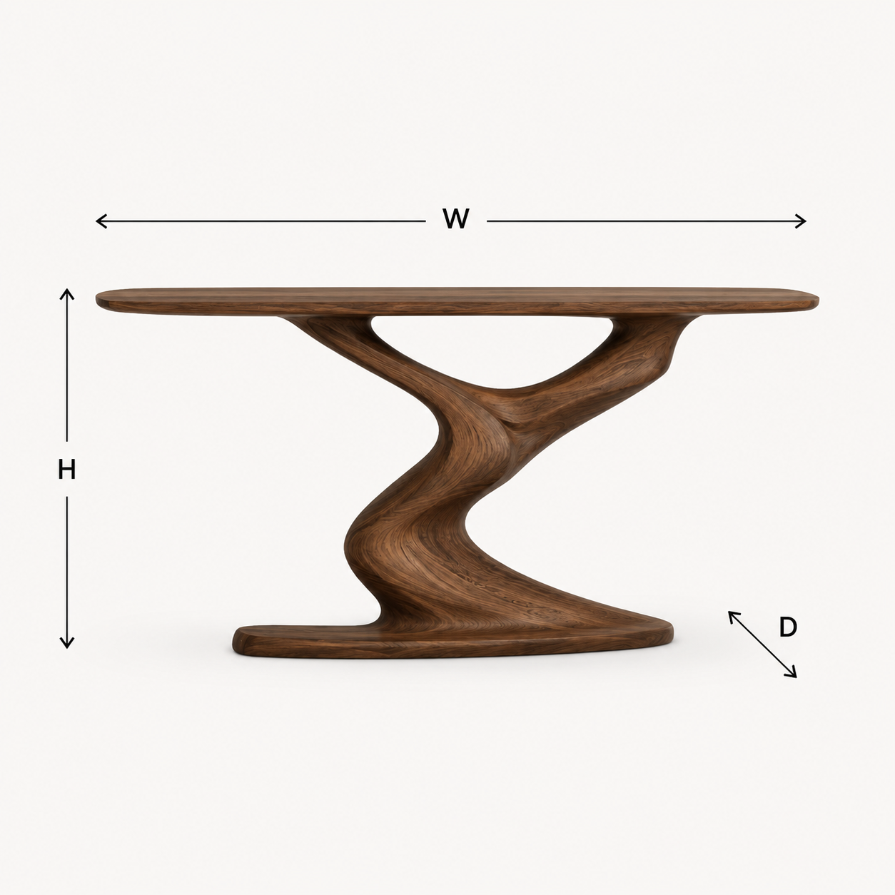 Talia Soft Edge Console Table - Design 479 - product image 07
