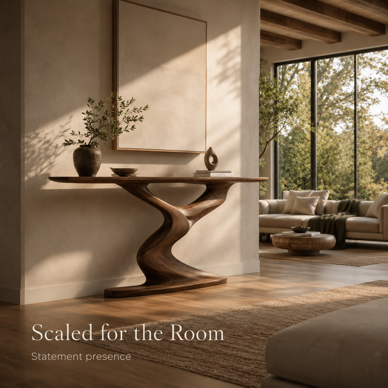 Talia Soft Edge Console Table - Design 479 - product image 11