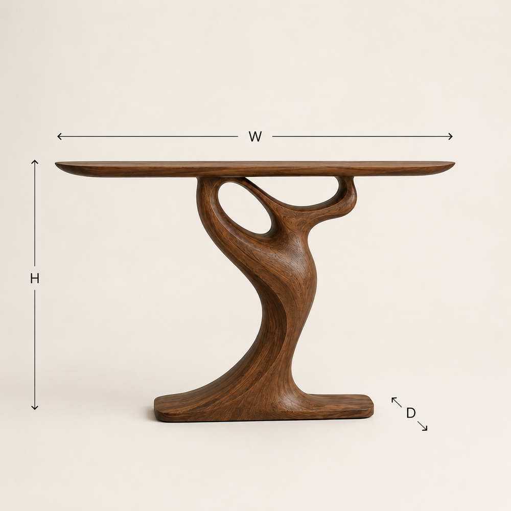 Isla Gallery Rail Console Table - Design 481 - product image 07