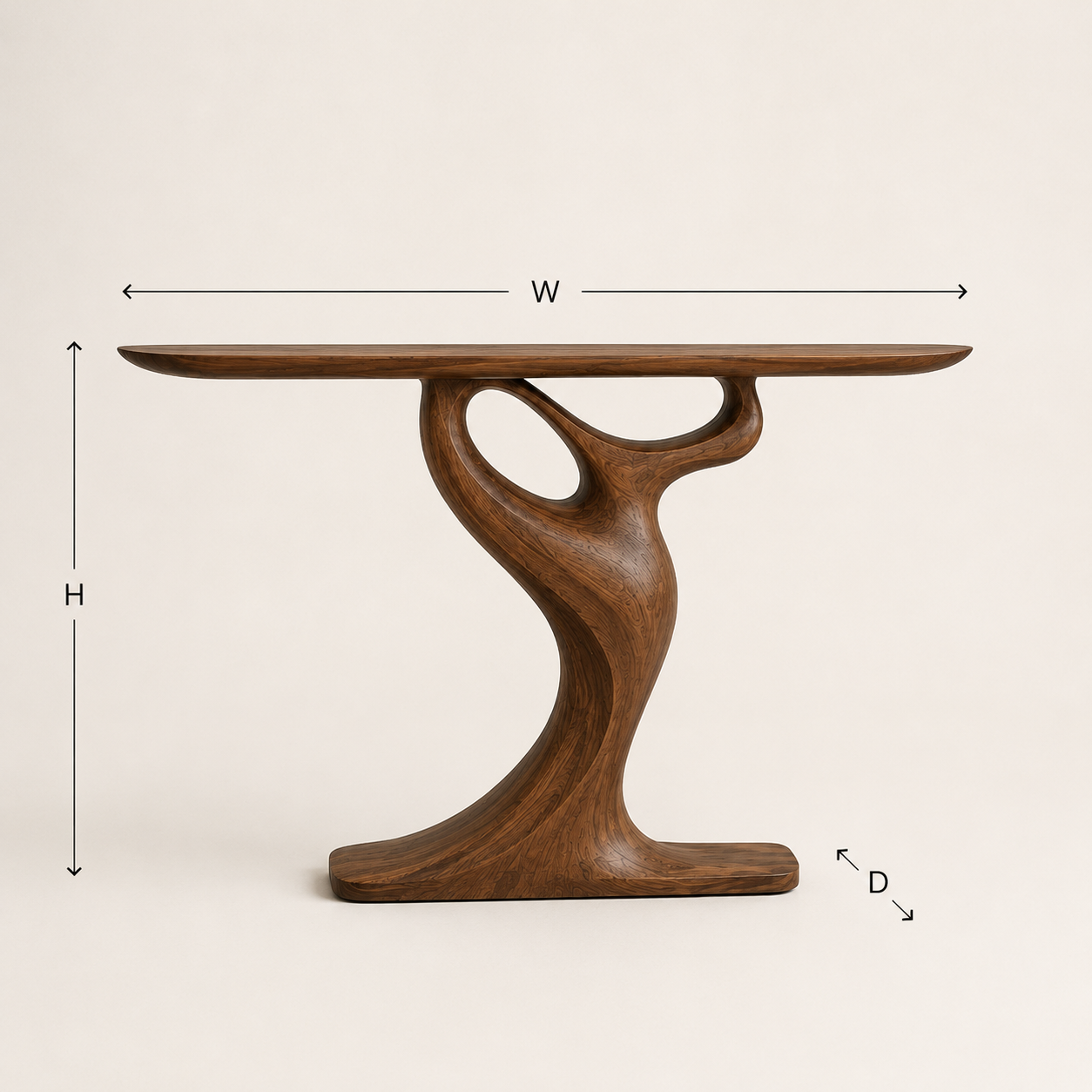 Isla Gallery Rail Console Table - Design 481 - product image 07