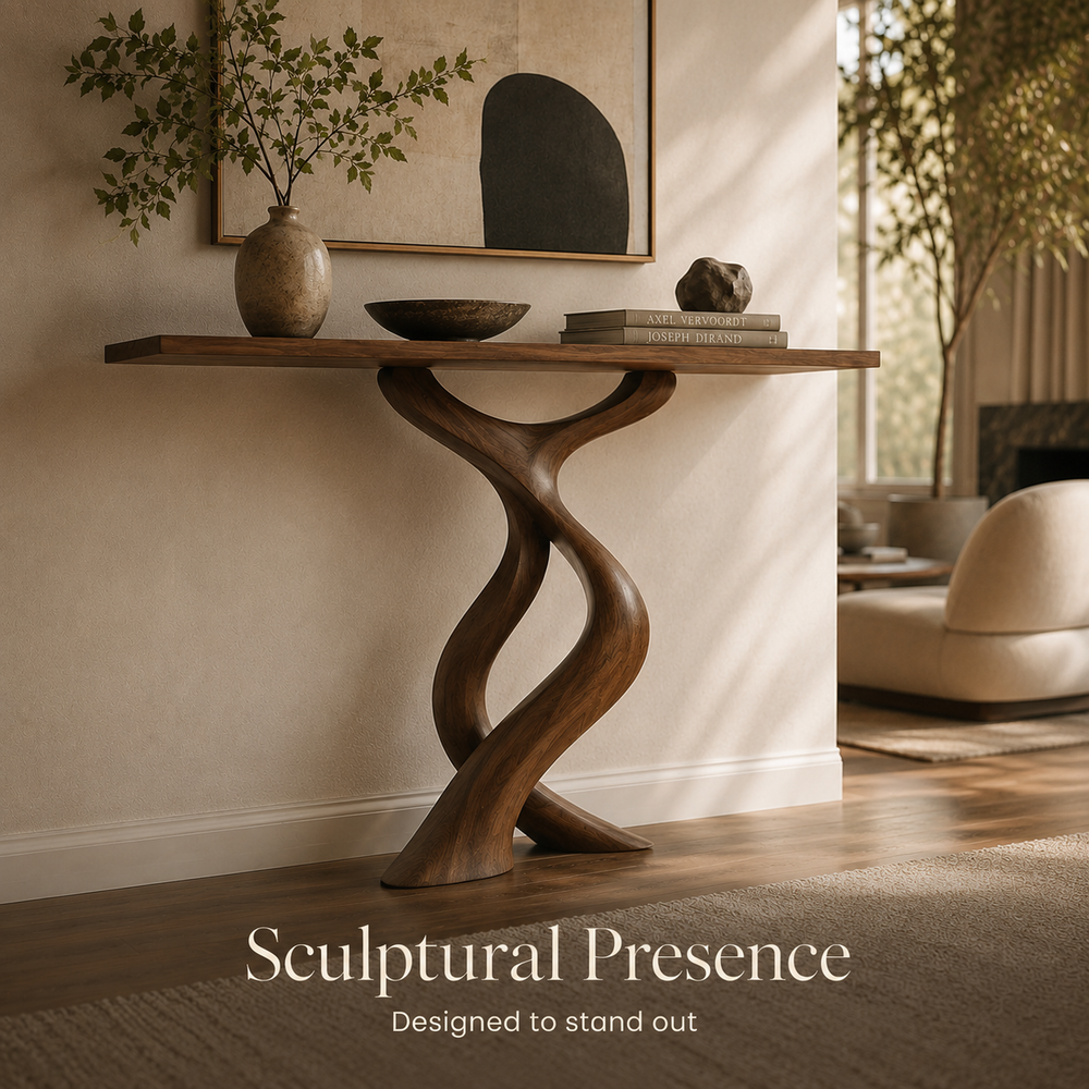 Celine Warm Modern Console Table - Design 482 - product image 02