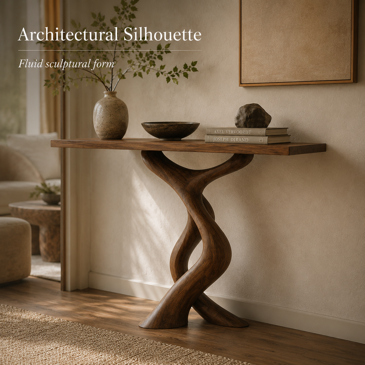 Celine Warm Modern Console Table - Design 482 - product image 03