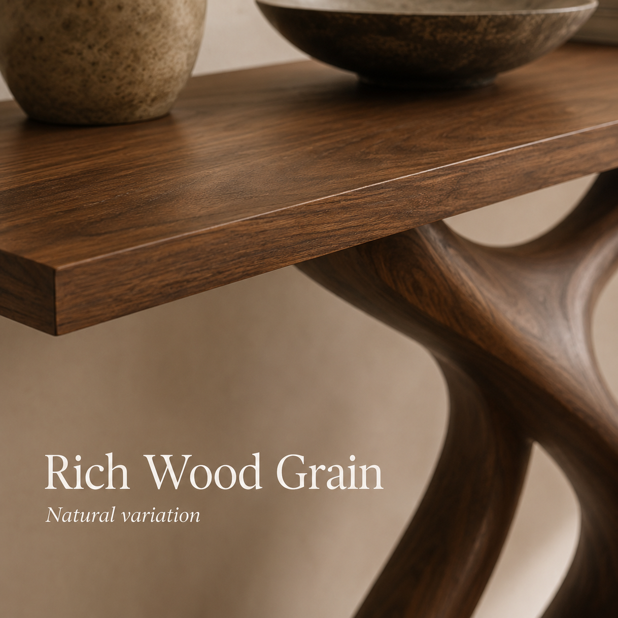 Celine Warm Modern Console Table - Design 482 - product image 05