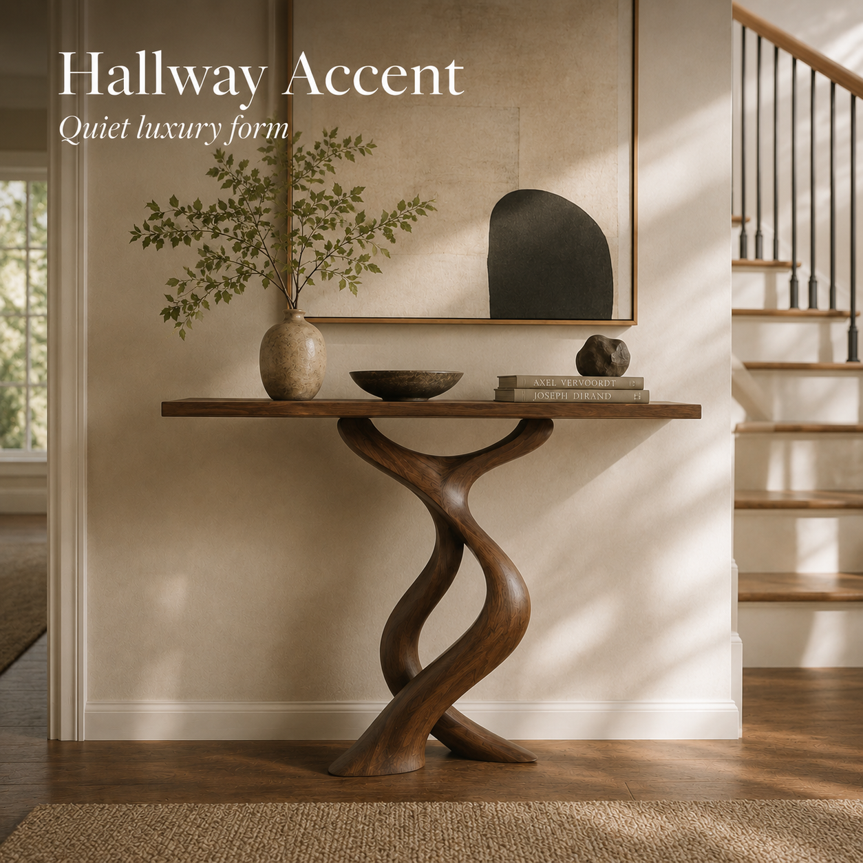 Celine Warm Modern Console Table - Design 482 - product image 09