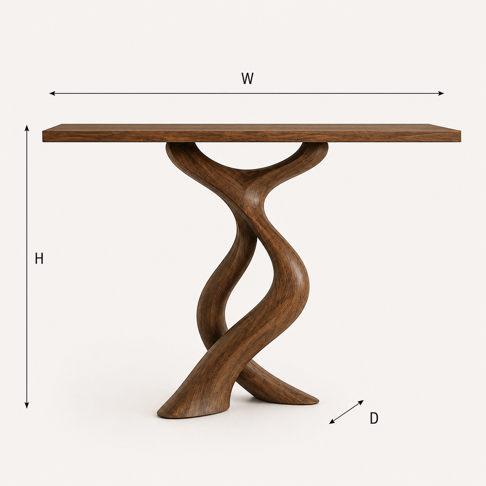 Celine Warm Modern Console Table - Design 482 - product image 11