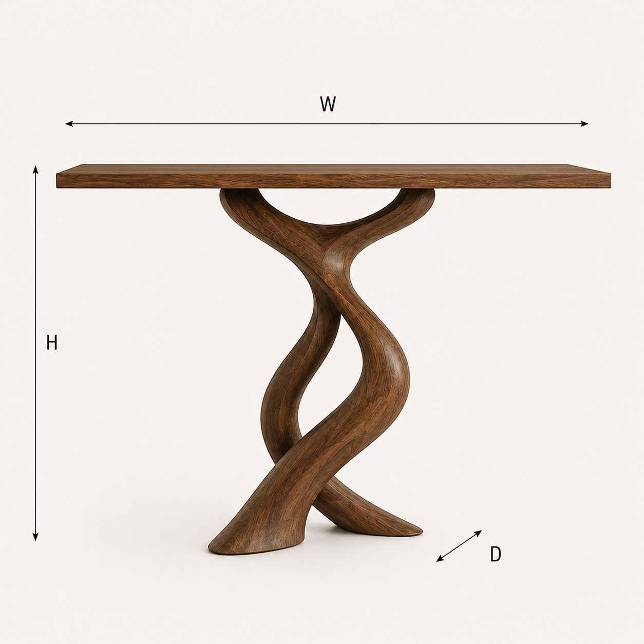 Celine Warm Modern Console Table - Design 482 - product image 11