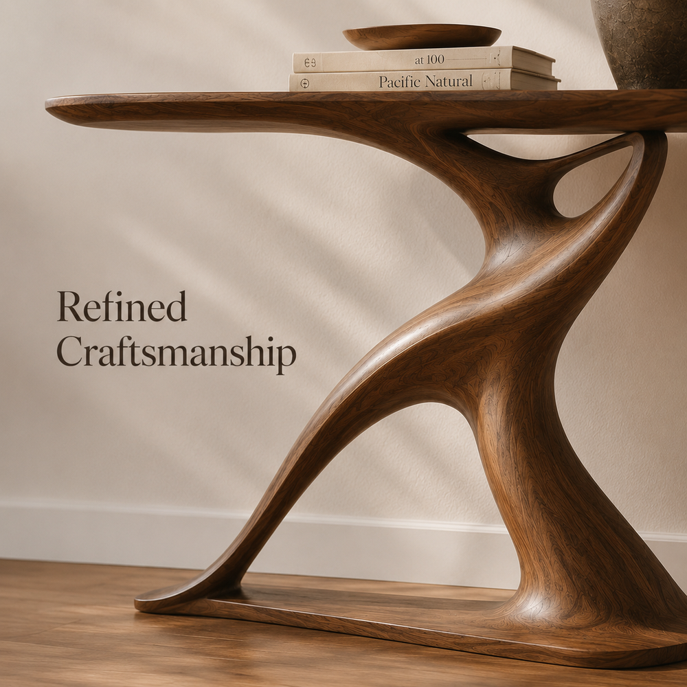 Aurelle Sculptural Console Table - Design 485 - product image 05