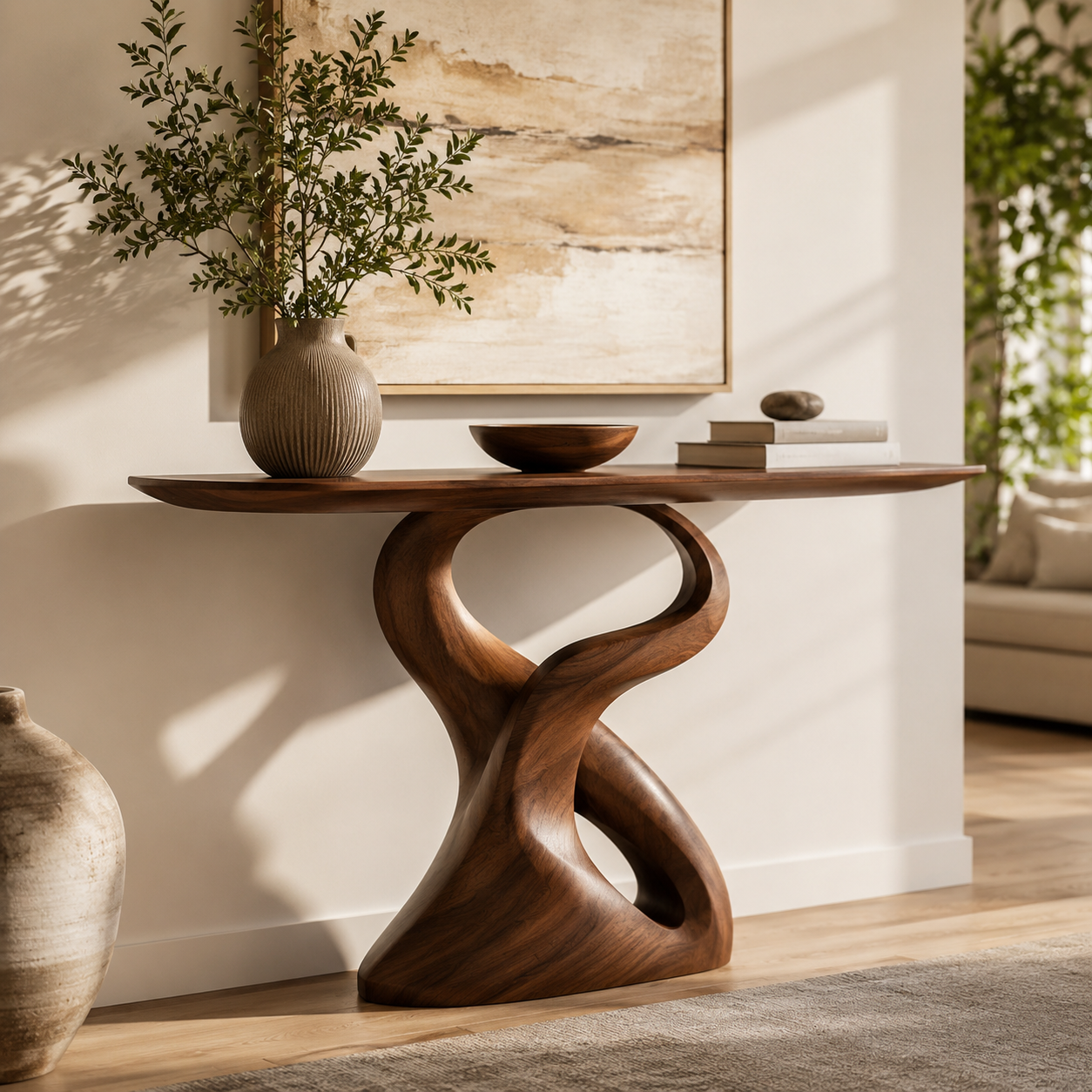 Caldera Organic Hall Console Table - Design 487 - main view