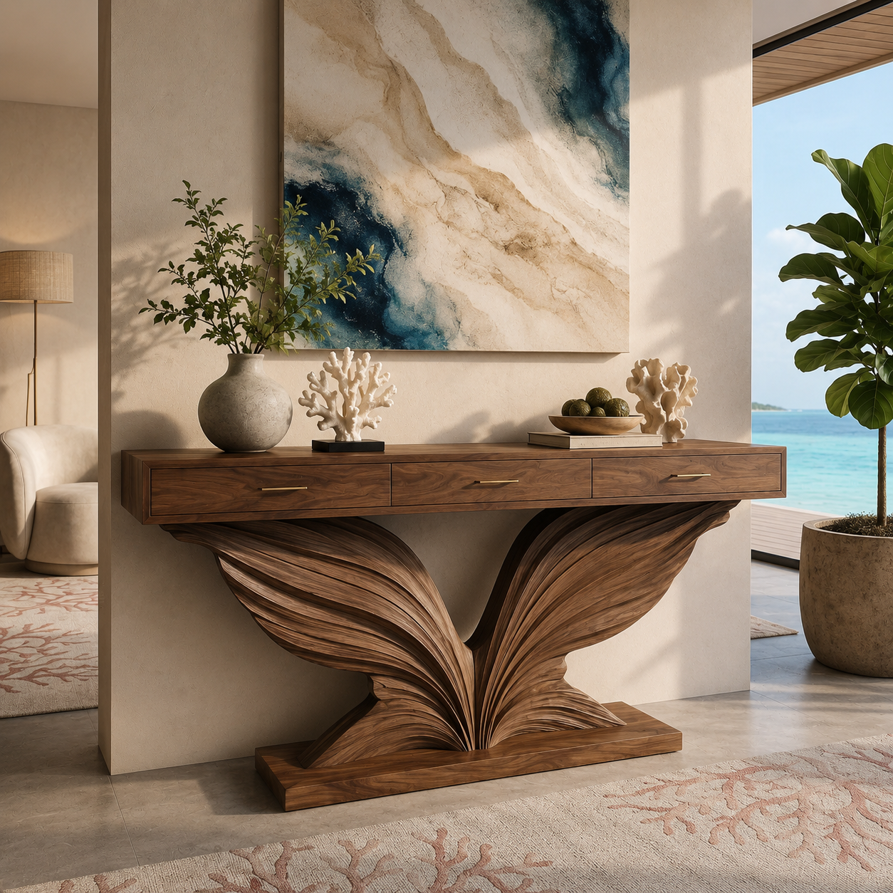 Elara Gallery Console Table - Design 489 - main view
