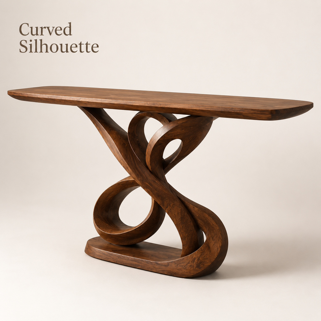 Veyra Soft Curve Console Table - Design 490 - product image 02