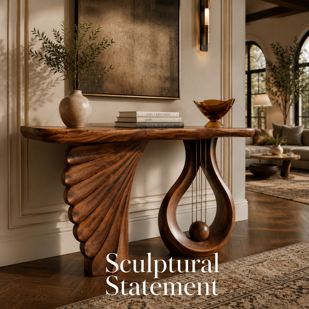 Nolan Arc Entry Console Table - Design 491 - product image 02