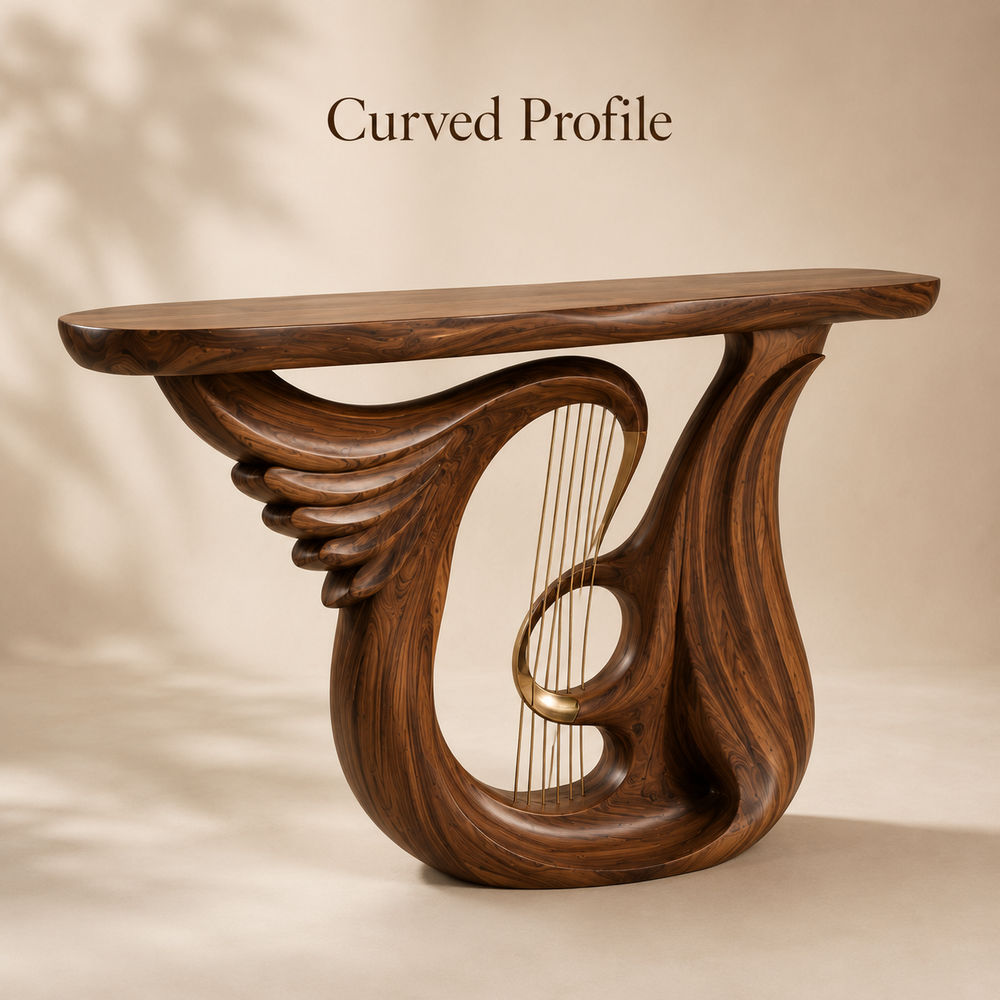 Liora Warm Walnut Console Table - Design 492 - product image 08