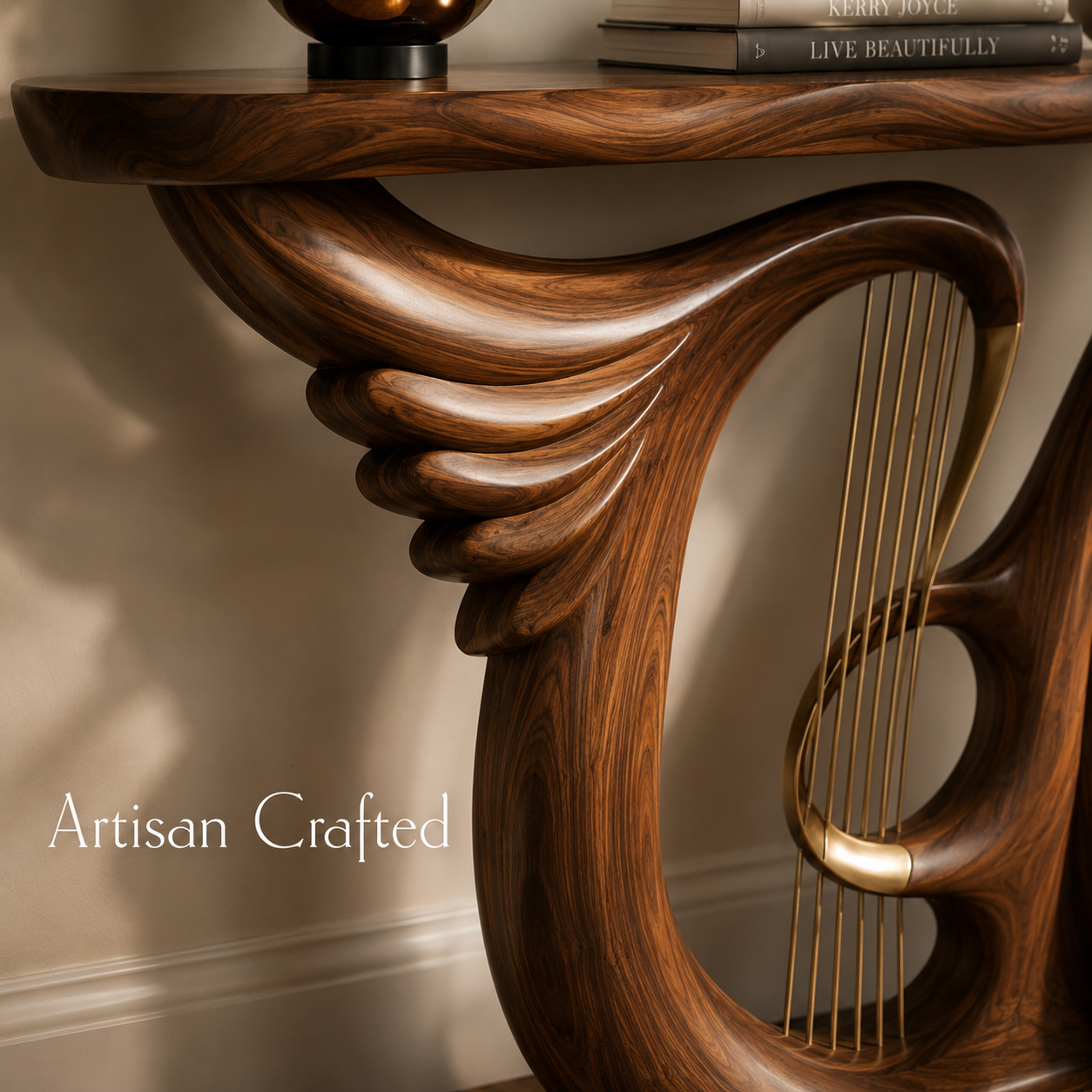 Liora Warm Walnut Console Table - Design 492 - product image 10