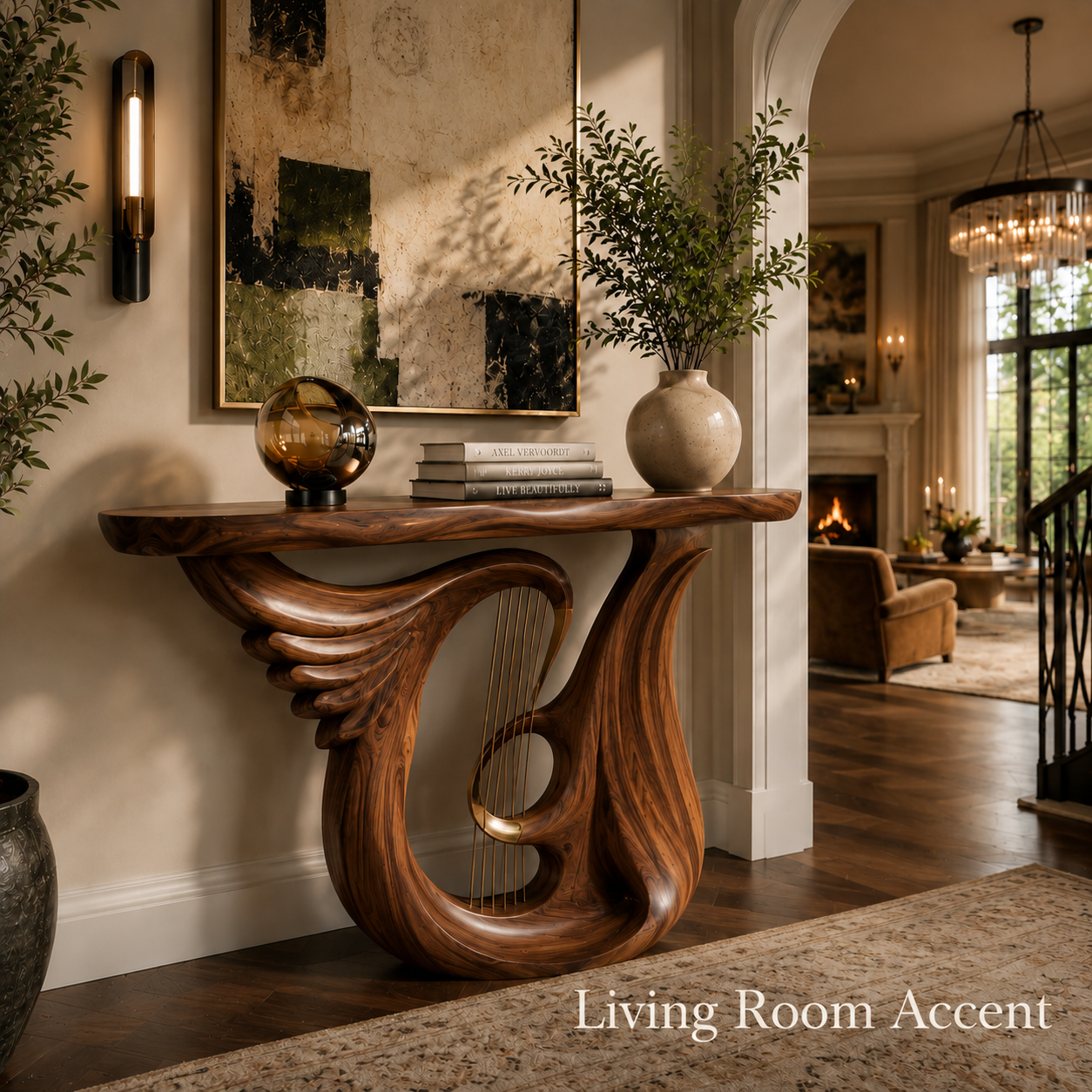 Liora Warm Walnut Console Table - Design 492 - product image 11