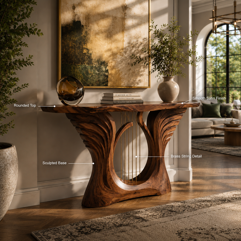 Rowan Hollow Form Console Table - Design 493 - product image 08