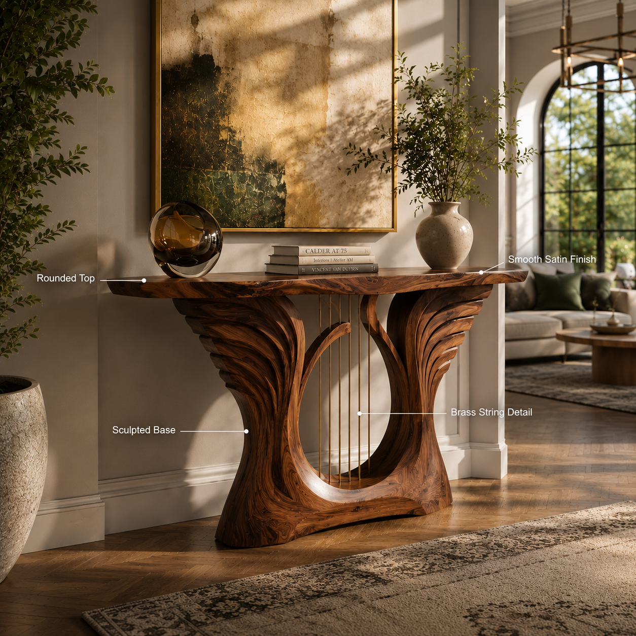 Rowan Hollow Form Console Table - Design 493 - product image 08